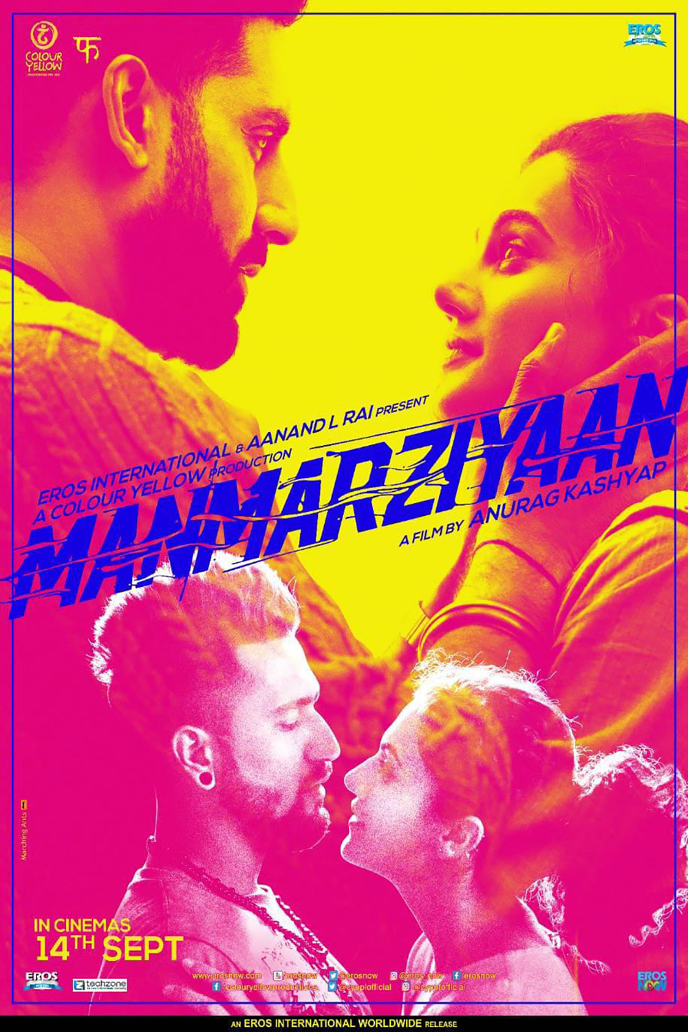 Manmarziyaan Mid Movie Review: Abhishek Bachchan a perfect balance for colourful Taapsee Pannu, Vicky Kaushal